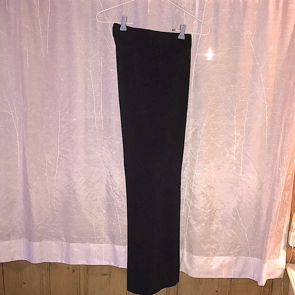 (EUC) Apostrophe Stretch Black Dress Slacks